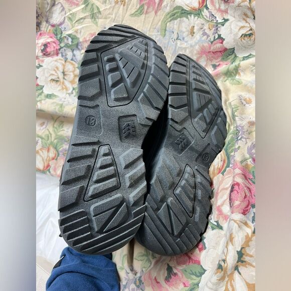 Hiker boots lace up boots